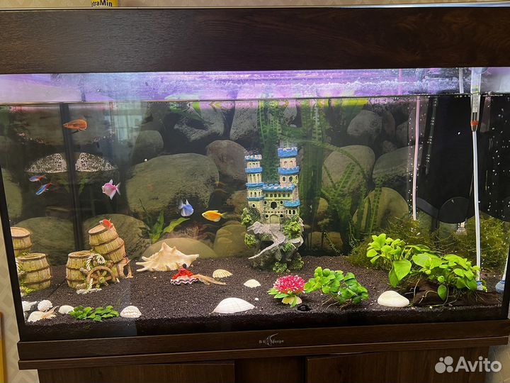 Аквариум с тумбой