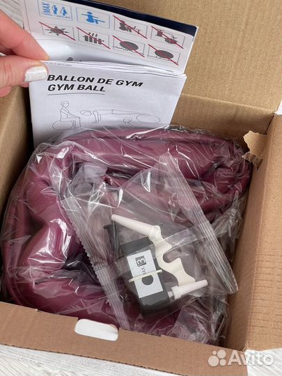 Гантели утяжелители мячи фитнес decathlon новое