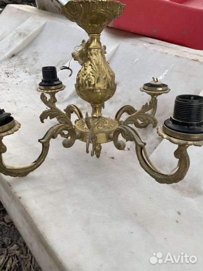 Люстра Бронза