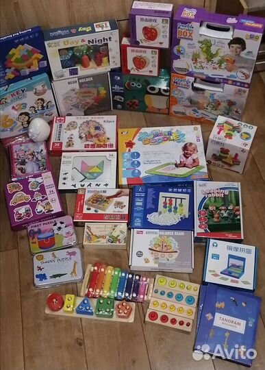 Развивающие деревянные игрушки