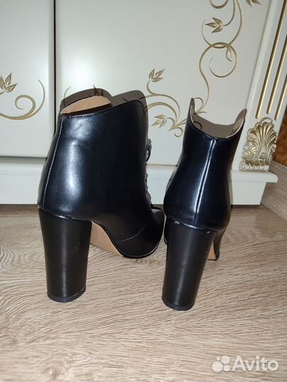 Ботильоны натуральная кожа 40