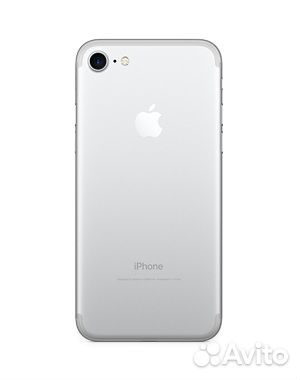 Корпус для iPhone 7 (Ростест) (серебряный) OEM