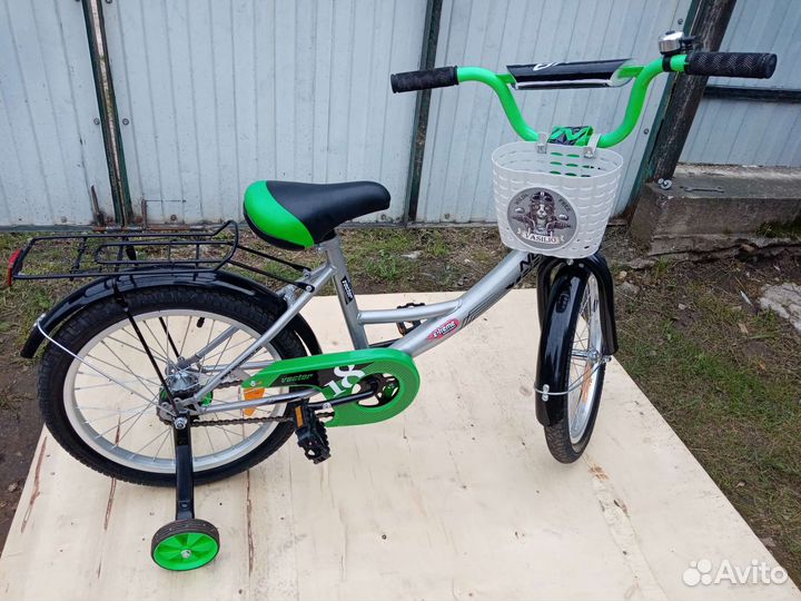 Детский велосипед Novatrack vector r18