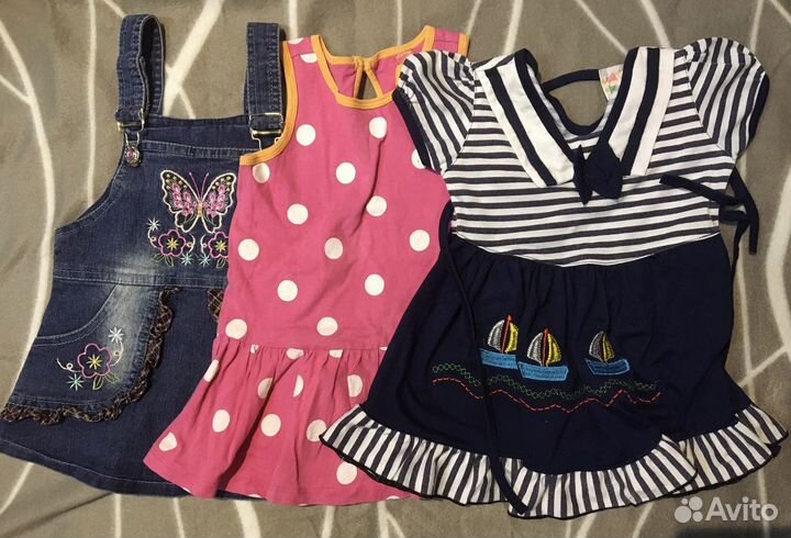 Детские вещи пакетом на девочку