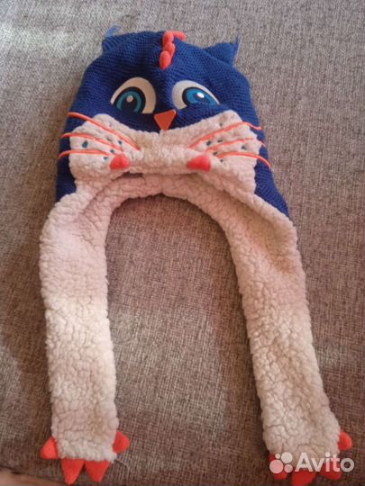 Лыжная детская шапка Wedze Monstercat Peruvian