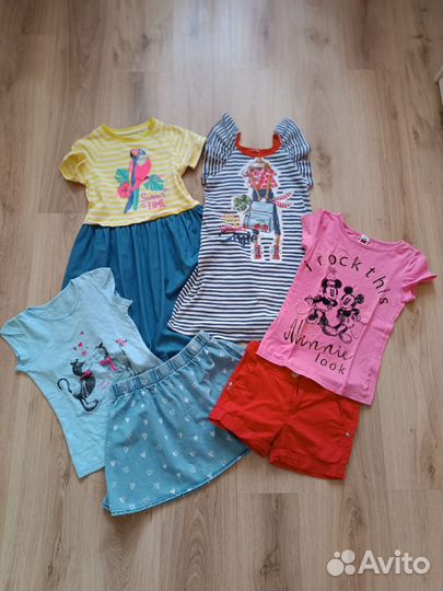 Пакет вещей на девочку (128-134)