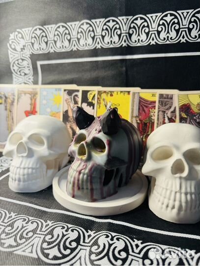 Свечи ручной работы в готическом стиле