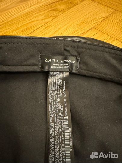 Кепка Zara, панама кожзам HM, берет RB