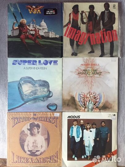 Пластинки виниловые (M. Mint)