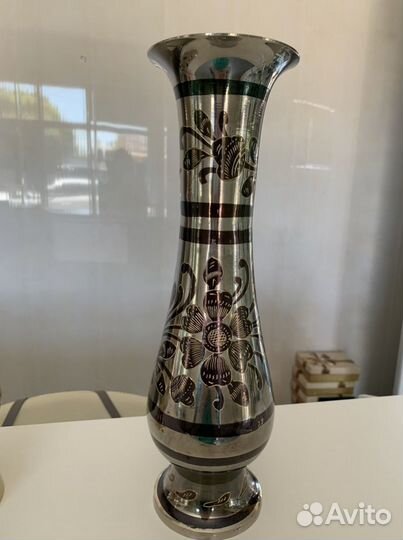 Индийская Ваза, латунь