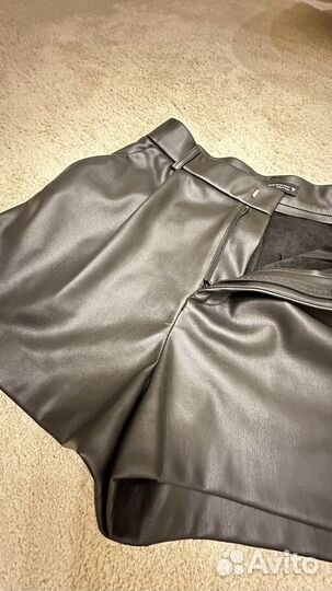 Шорты кожаные