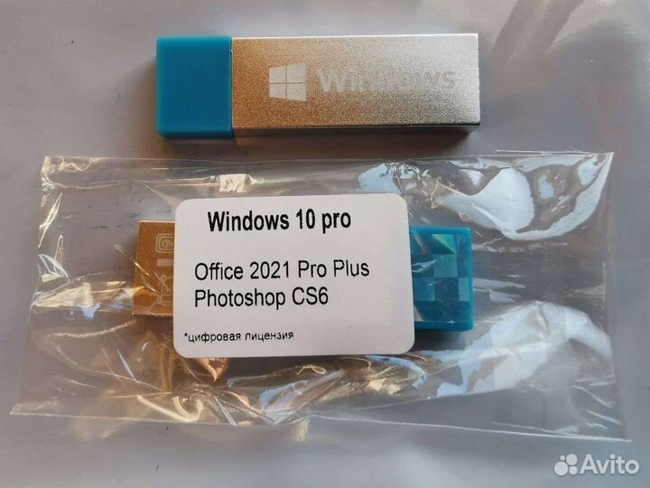 USB 3.1 Windows 10 Pro + Office + Photoshop 16Gb