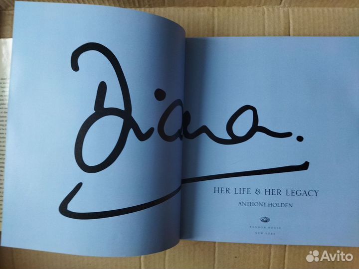 Альбом о Принцессе Диане на английском