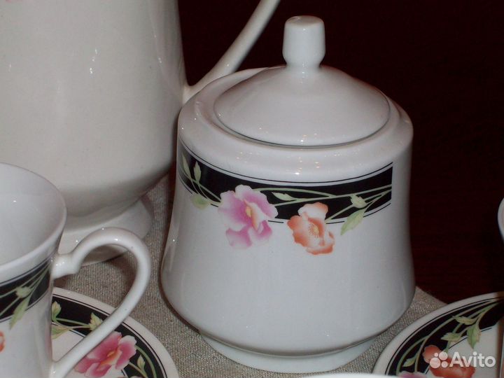 Сервиз чайный, старый Китай 60-е гг, винтаж