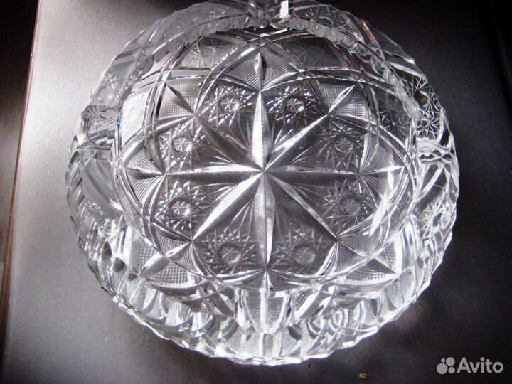 Посуда винтаж - стеклянная и хрустальная