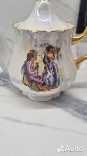 Фарфоровый заварочный чайник