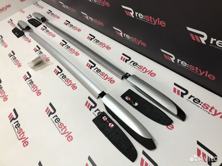 Рейлинги Toyota RAV4 (XA40) 12-19г Серебро