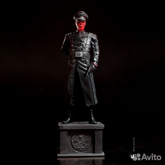 Красный Череп Marvel 3D модель