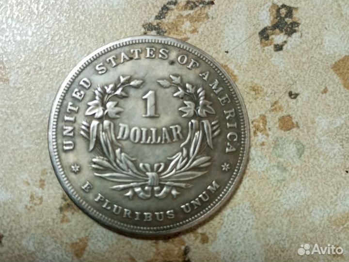 1 доллар 1877