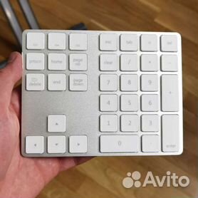 Клавиатура Satechi Extended Keypad silver