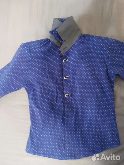 Рубашка на мальчика 104