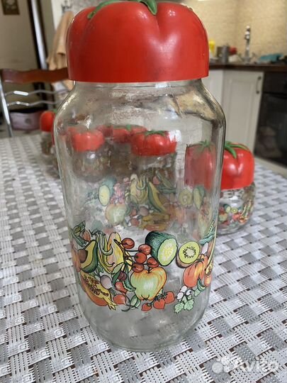 Банки для хранения стекло