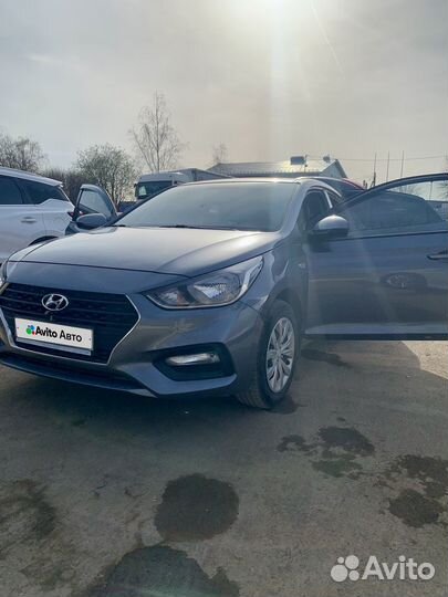 Hyundai Solaris 1.6 МТ, 2018, 86 000 км