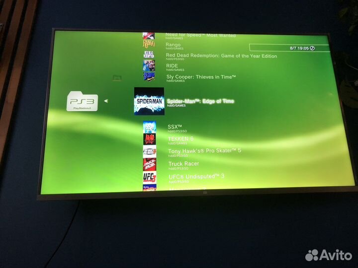 Sony playstation 3 slim прошитая 320гб