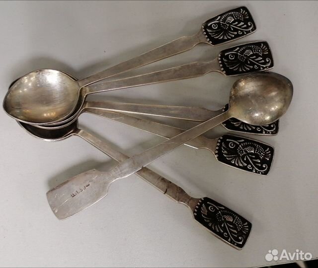 Столовые приборы СССР из мельхиора