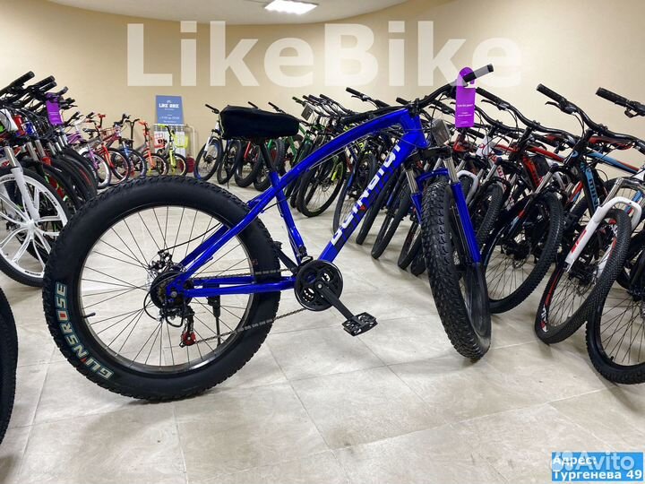 Горный велосипед фэтбайк