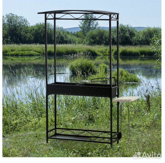 Мангал разборный с крышей Хоттабыч Сима-Ленд