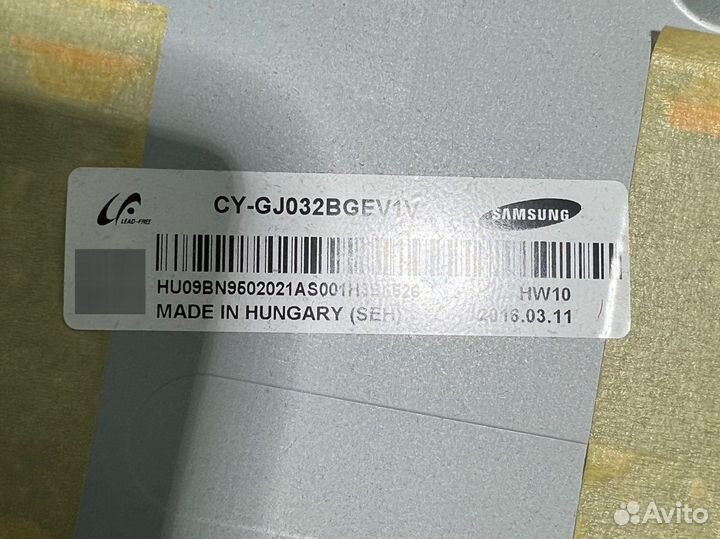 Телевизор samsung T32E310EX на разбор