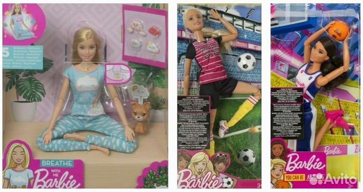 Куклы Барби безграничное движение