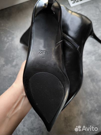 Ботильоны zara