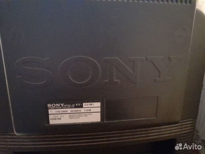 Телевизор sony trinitron