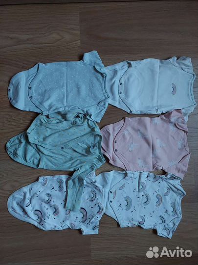 Вещи на девочку от 0 до 9 Reserved,H&M пакетом