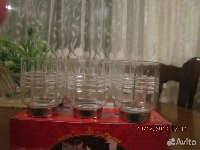 Рюмки хрустальные