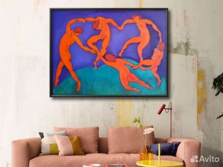 Картина Матисс Танец Копия картины маслом