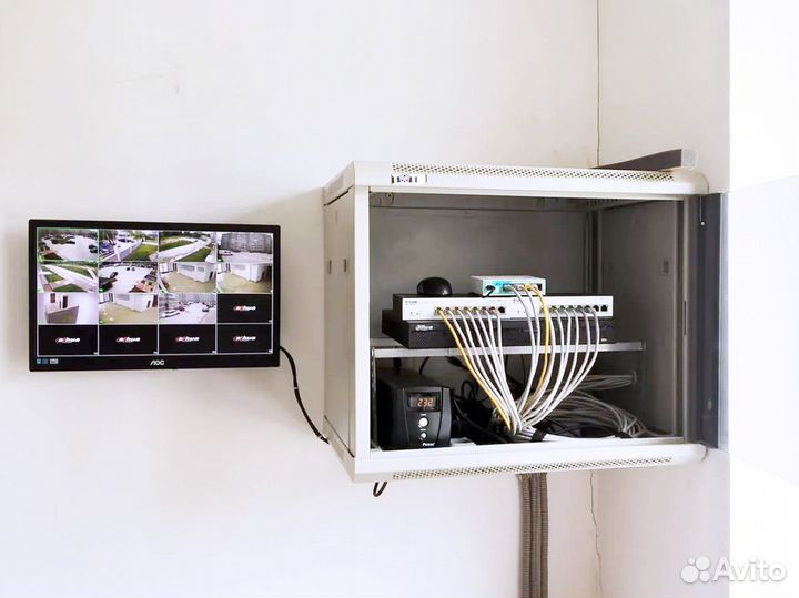 Монтаж камер видеонаблюдения/Установка камер