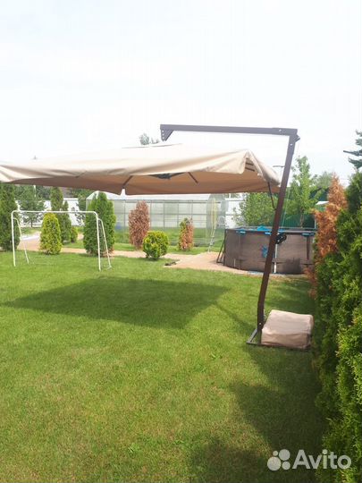 Зонт на боковой опоре 4х34