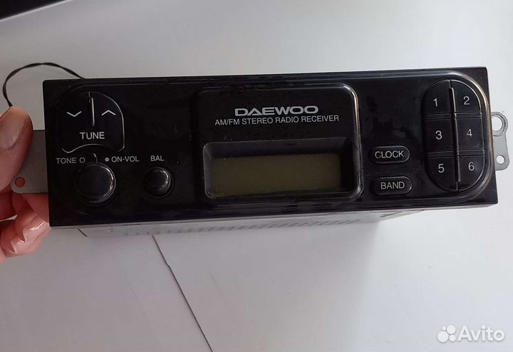 Магнитол штатная(радио) Daewoo