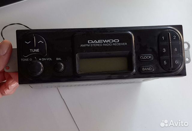 Магнитол штатная(радио) Daewoo