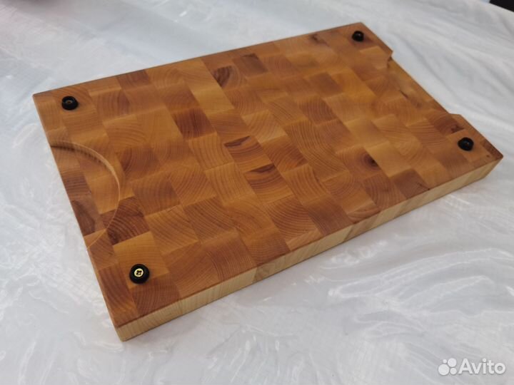 Доска разделочная торцевая новая