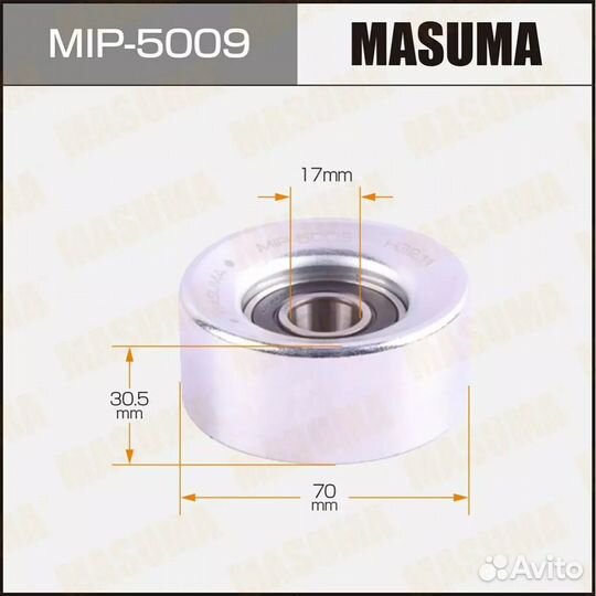 Ролик натяжителя приводного ремня honda