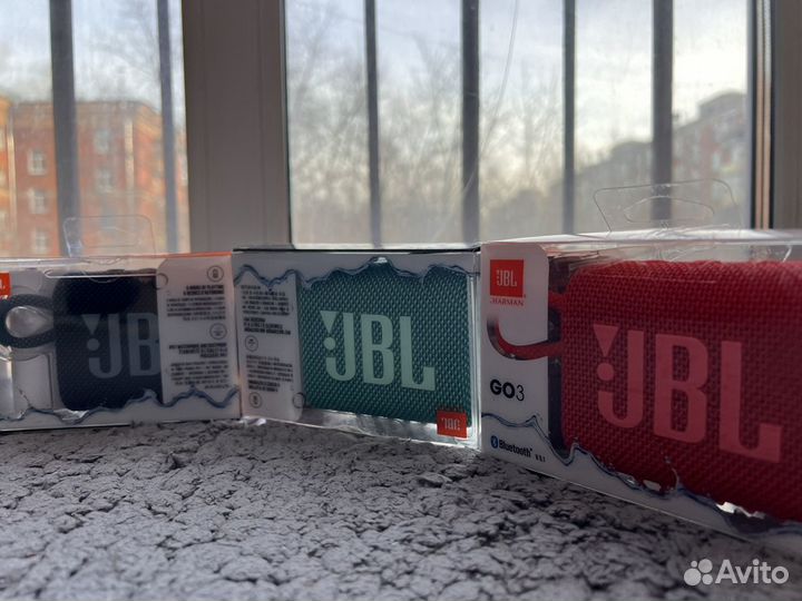 Беспроводная блютуз колонка JBL GO 3 Оригинал