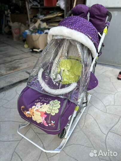 Коляска санки