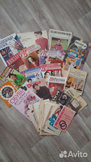 Журналы по вязанию, шитью