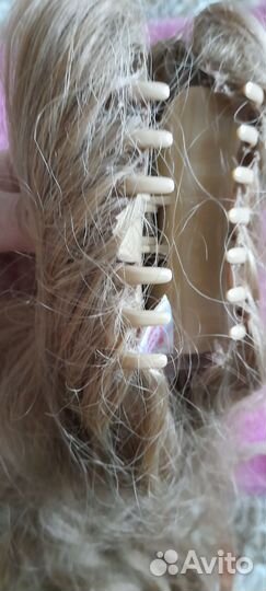 Шиньоны на крабе, на резинках