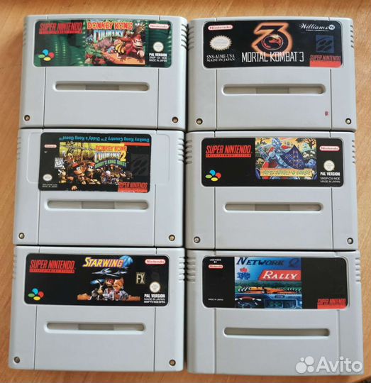 Картриджи к snes