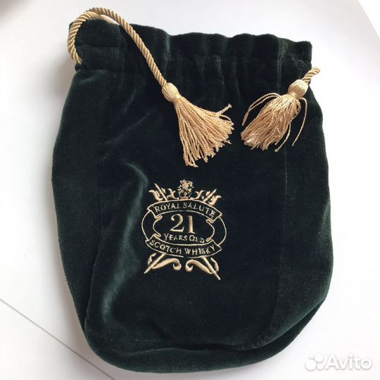 Бархатный мешочек для виски